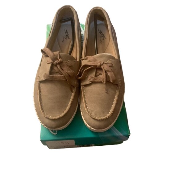 NWT EASY STREET SAIL SPORT COMFORT WAVE LOAFER SNEAKER NATURAL 9.5 - Picture 4 of 10